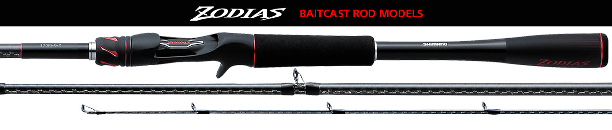 Shimano Zodias Baitcast Rod Rare Model Clearance