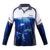 Shimano Ocea Ball Grey Sublimated Fishing Shirt Jersey