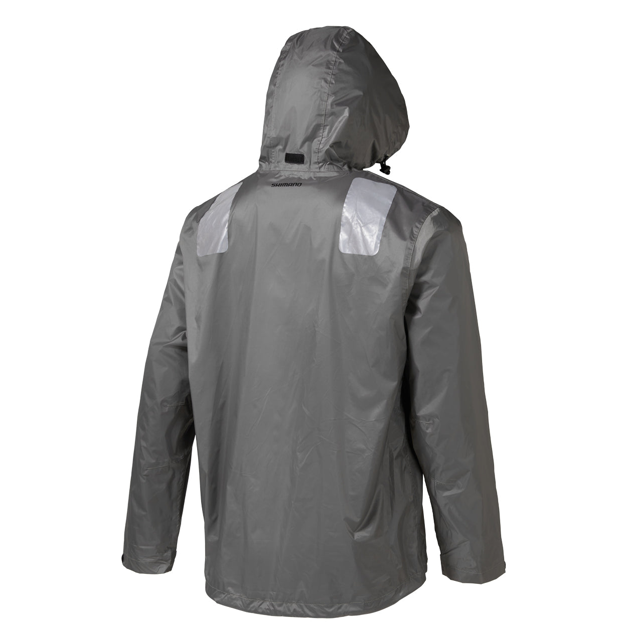 Shimano Packable Stowaway Rain Coat Spray Jacket Charcoal Davo's