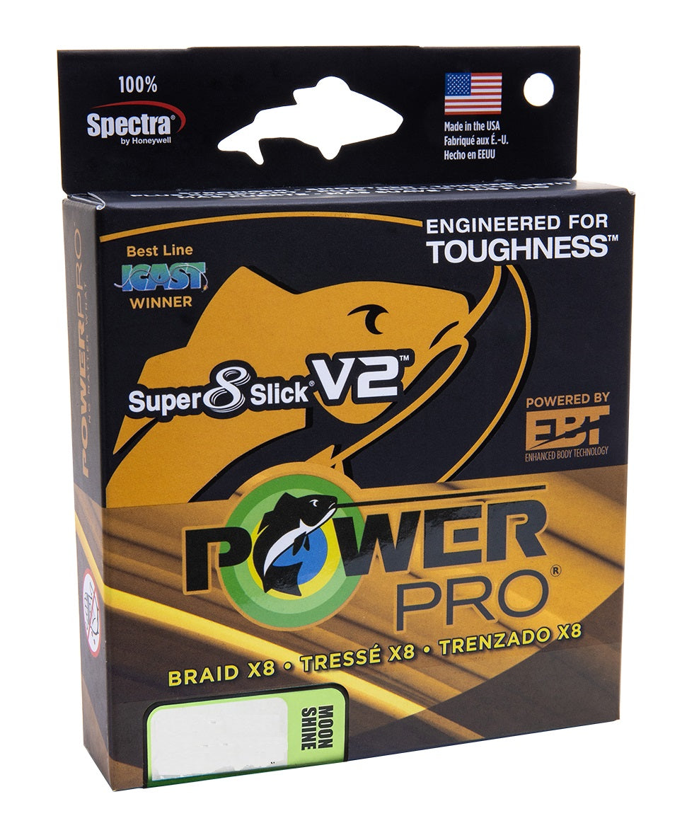 Shimano Power Pro Super Slick V2 Moonshine Braid Line 300yds