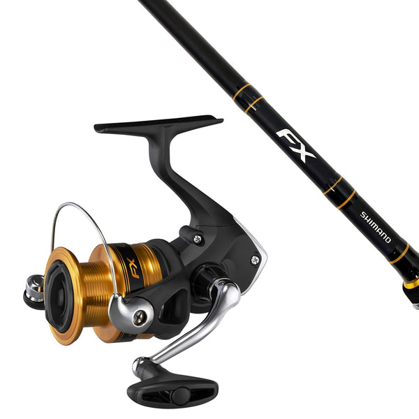 Shimano Pre Spooled Spinning FX Rod and Reel Combo Davo's