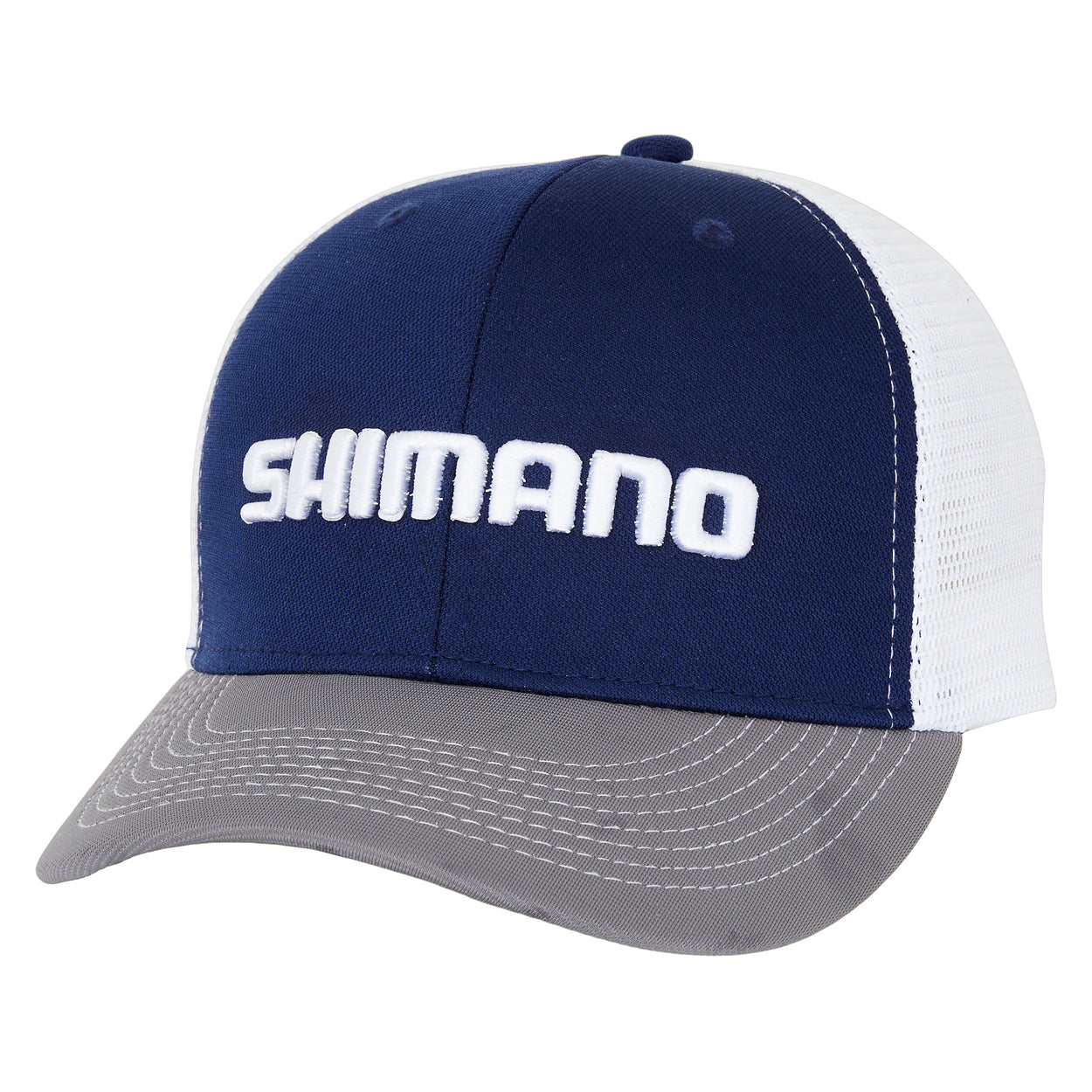 Shimano Trifecta White Navy Grey Corporate Cap