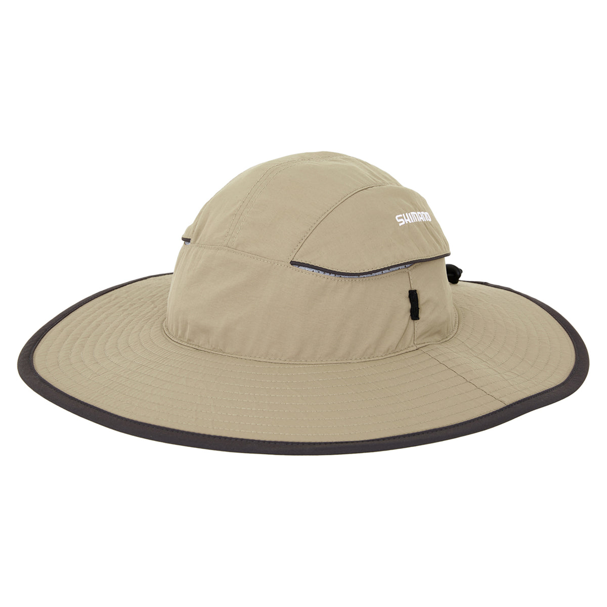 Shimano Extra Wide Brim Khaki Hat