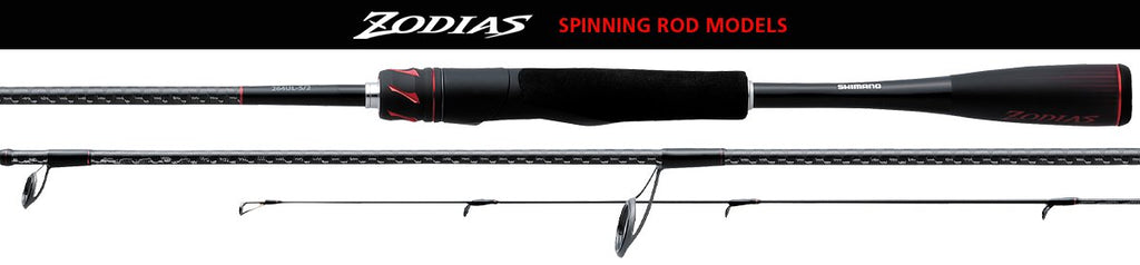 2020 shimano zodias rods 5-Piece Travel Spinning Rod from freshwater streams to coastal waters Zodias 2020 Zodias Bass Rod
