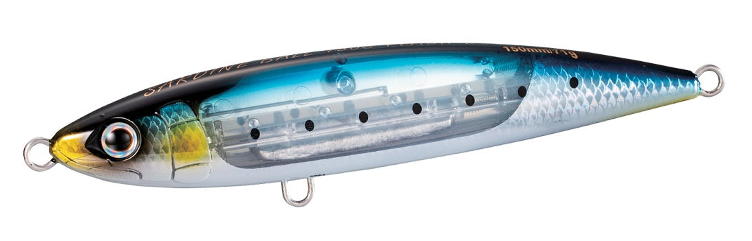 Shimano Orca Popper: Blue Sardine; 150mm