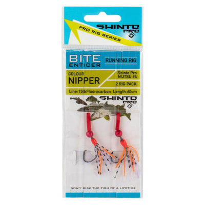 Shinto Pro Bite Enticer Running Sinker Circle Hook Pre Tied Rig