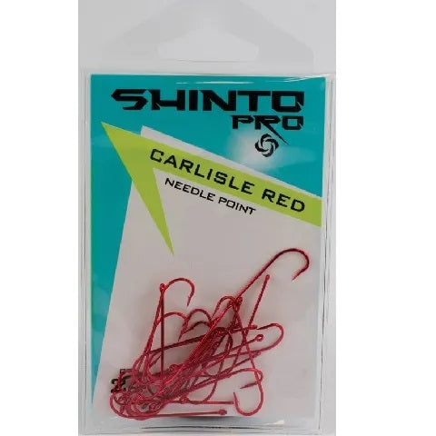 Shinto Pro SH031 Carlisle Red Long Shank Bloodworm Hook Bulk Value
