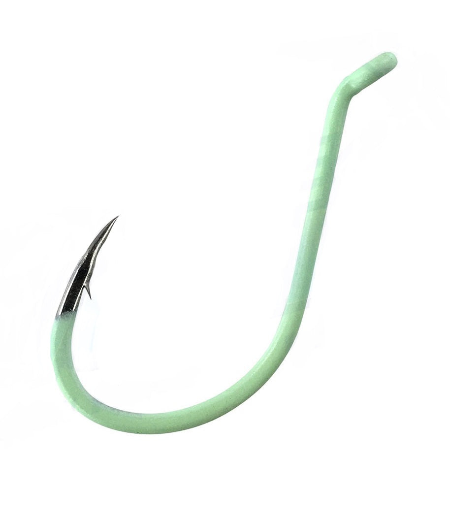 Shinto SH011 Lumo Green Octopus Beak Hook Bulk Value Pack