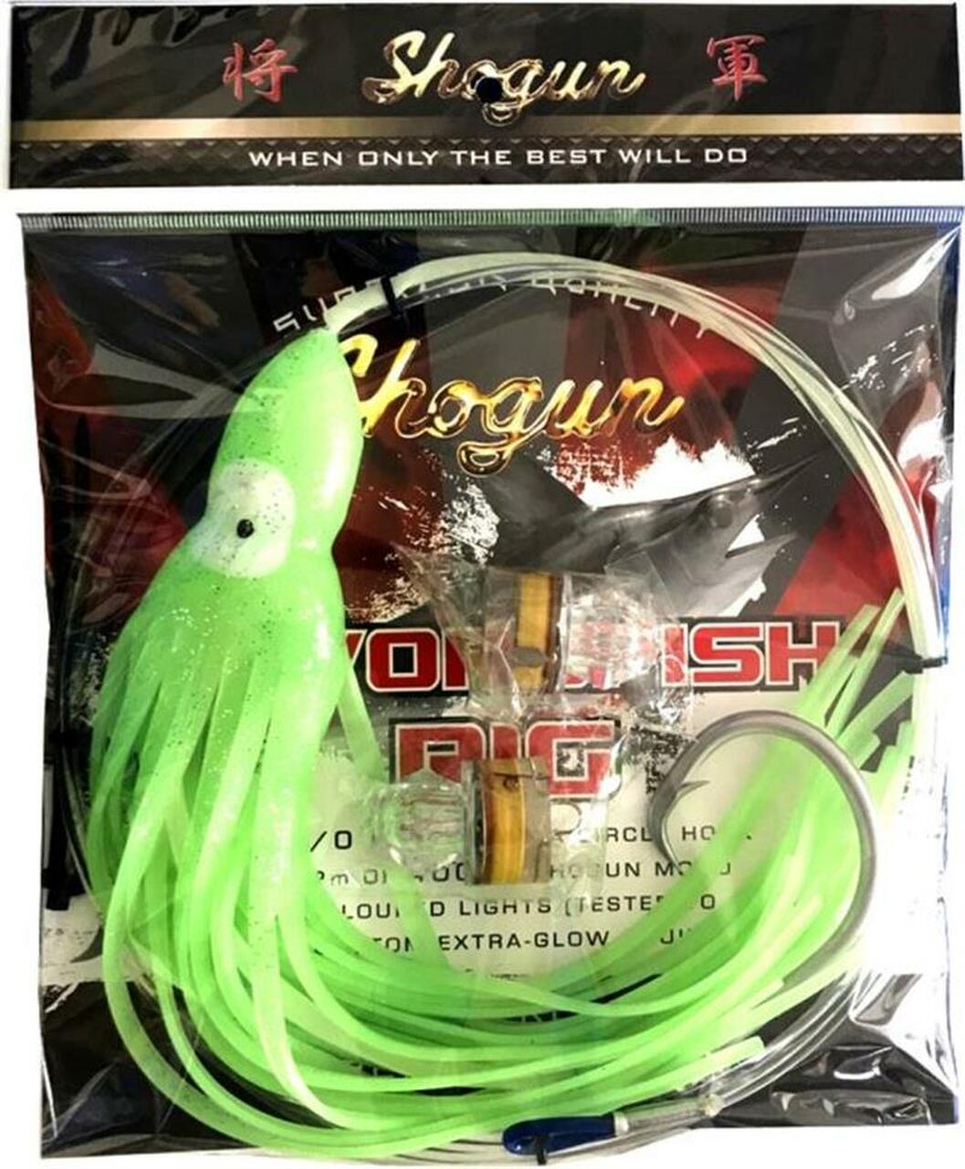 Shogun Heavy Duty Lumo Deep Drop Swordfish Rig with Light