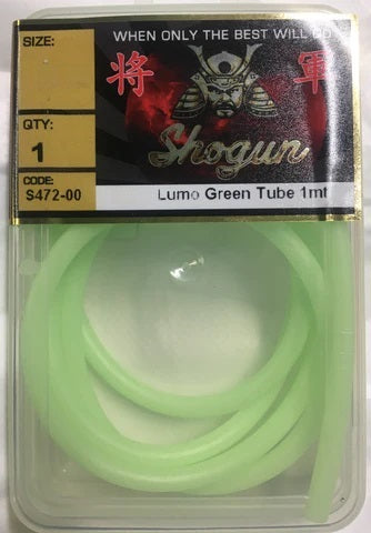 Shogun Super Lumo Glow Rigging Tube 1m Value Pack Green | Davo's Tackle ...