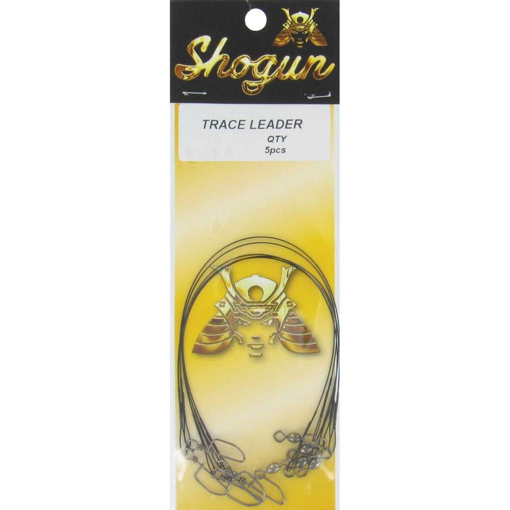 Shogun 12 Inch Clip-On Snap Trace Wire Leader