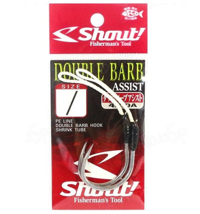 Shout 42-DA Double Barb Rigged Assist Hook