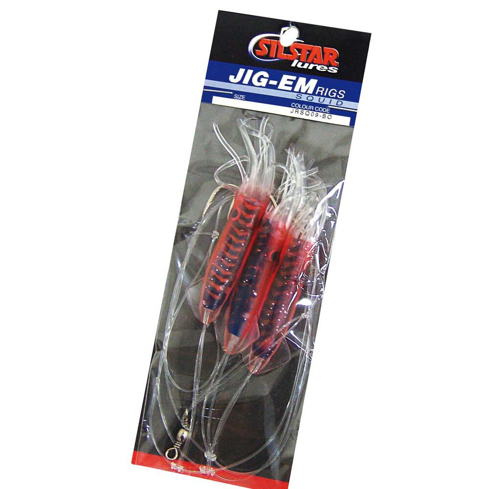 Silstar Jig Em Squid Pre Tied Rig