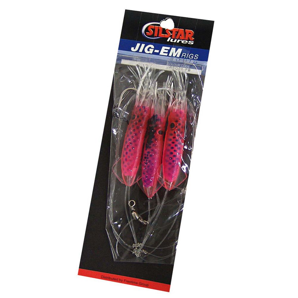 Silstar Jig Em Squid Pre Tied Rig