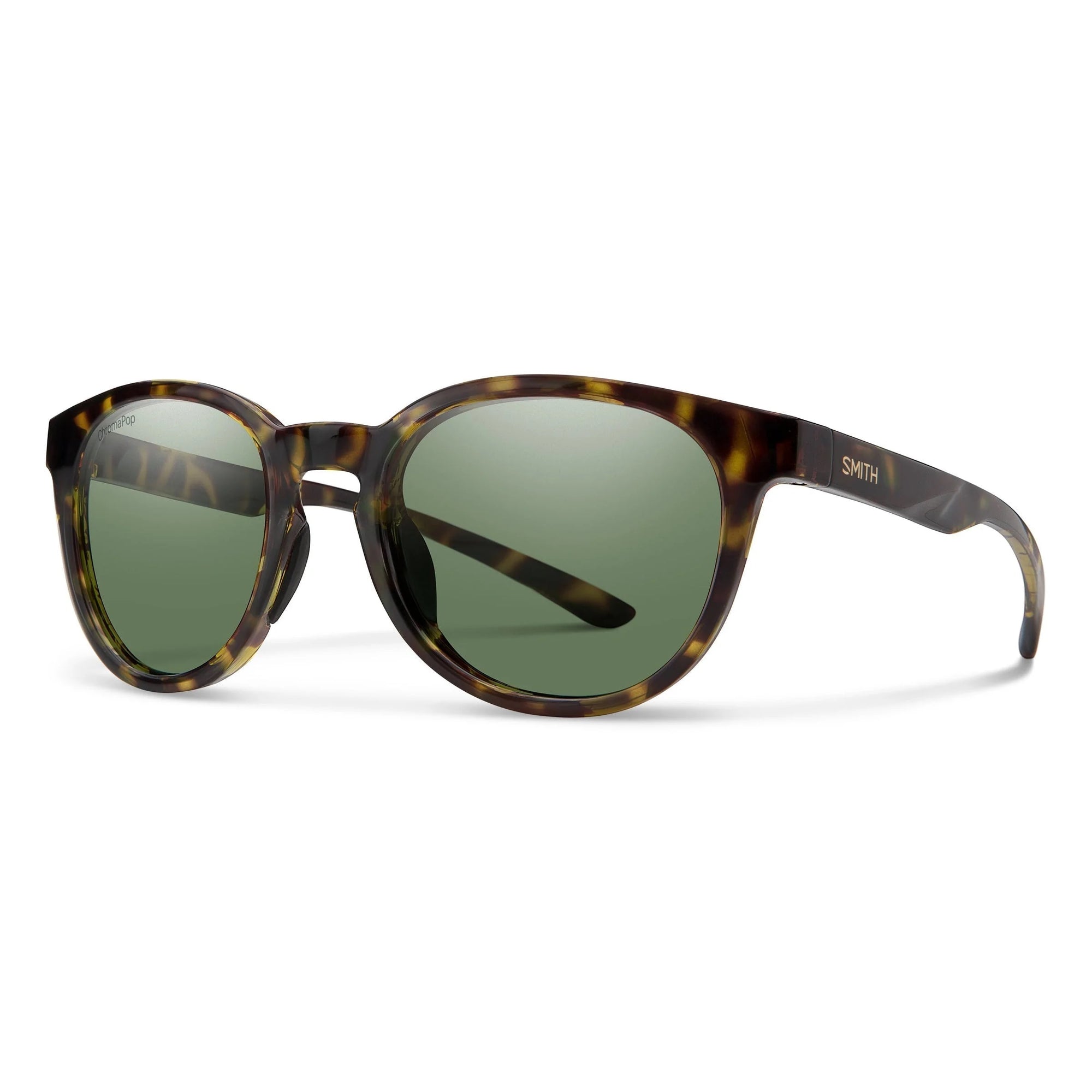 Smith Optics Eastbank Brown Havana Frame Grey Green Polarised Poly Lens Sunglasses