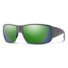 Smith Optics Guides Choice XL Matte Cement Frame Green Mirror Glass Polarised Lens Performance Sunglasses
