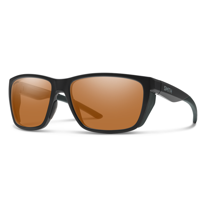 Smith Optics Longfin Matte Black Frame Copper Lens Performance Sunglasses