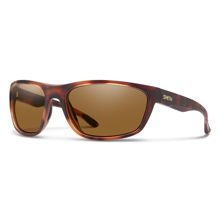 Smith Optics Redding Matte Tortoise Frame Glass Brown Lens Performance Sunglasses