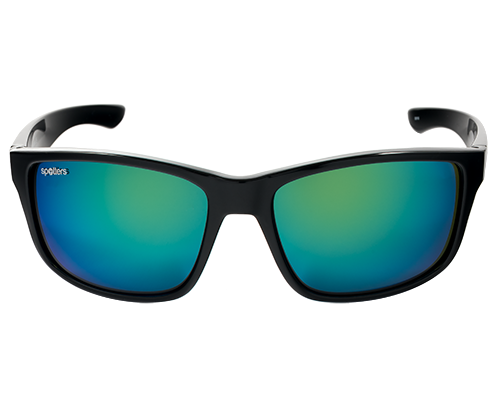 Spotters Rebel Gloss Black Frame Polarised Sunglasses