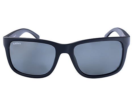 Spotters Zane Matt Black Womens Performance Polarised Sunglasses