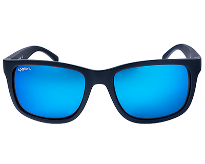 Spotters Zane Matt Black Womens Performance Polarised Sunglasses