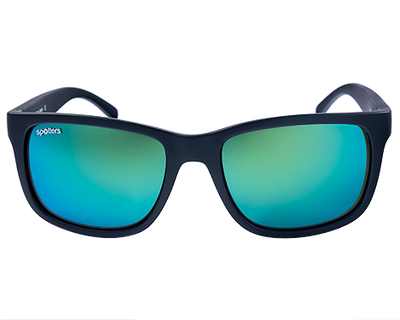 Spotters Zane Matt Black Womens Performance Polarised Sunglasses