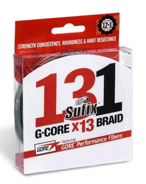 Sufix 131 Braided Fishing Line Neon Chartreuse 300yds