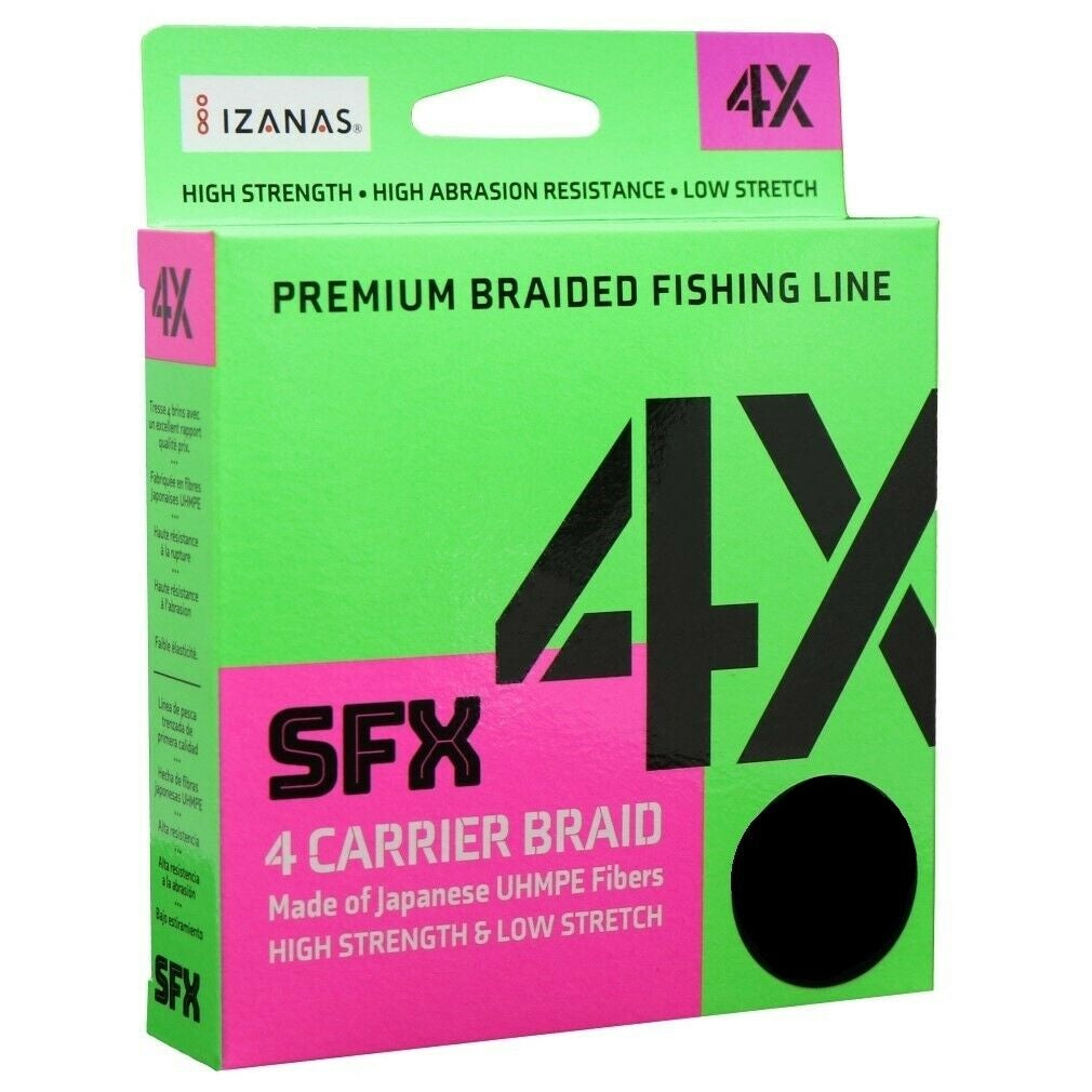Sufix SFX 4x Braided Fishing Line 150yds Yellow