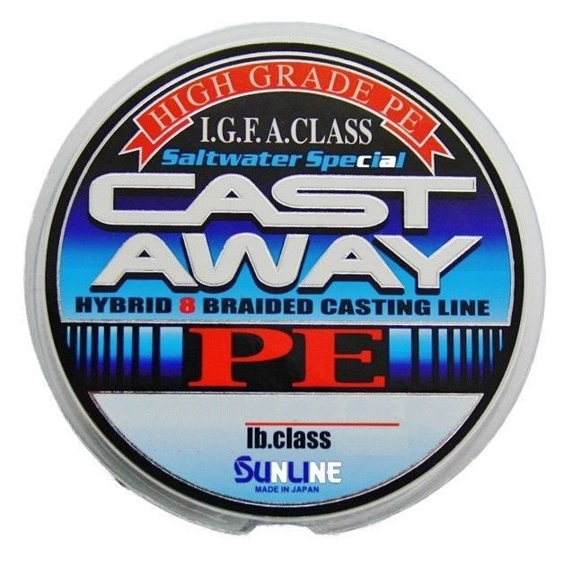 Sunline Cast Away PE Braided Fishing Line