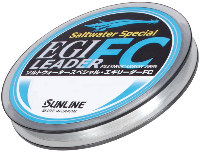 Sunline EGI Clear Fluorocarbon Leader 30m