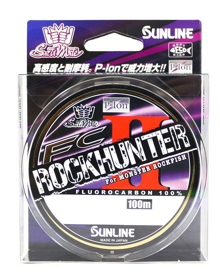 Sunline FC Rock Hunter II Fluorocarbon Leader 100m