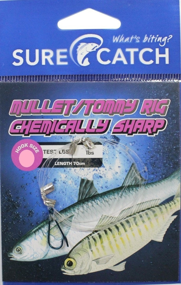 Sure Catch Pre-Tied Mullet Fishing Rig