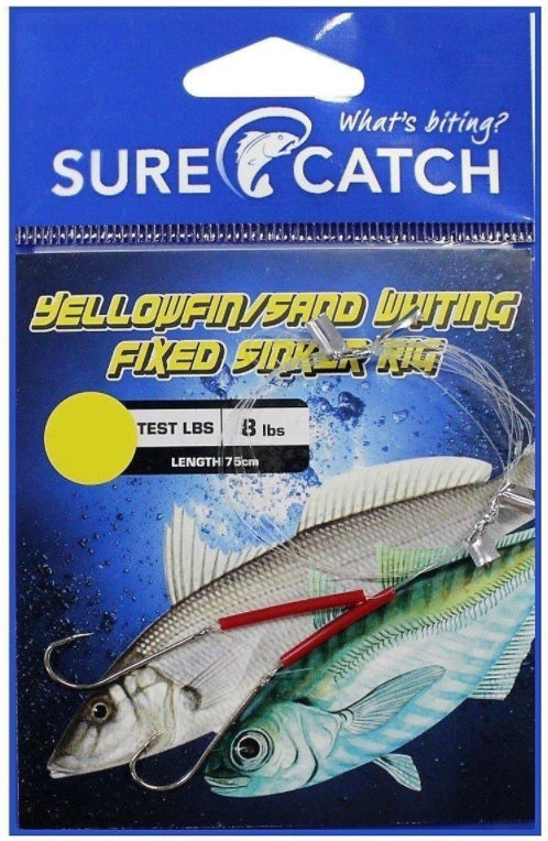 Sure Catch Fish Rigs Sure Catch Pre-Tied Yellowfin Whiting Fishing Rig | Davo's Tackle Online