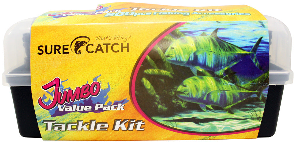 SureCatch Jumbo Tackle Kit - 200 Pieces