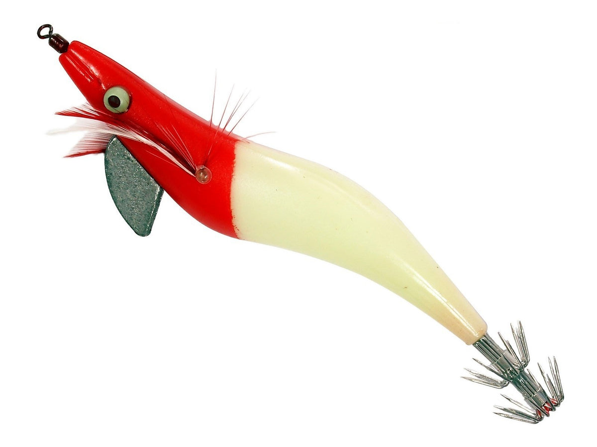 Sure Catch Lumo Squid Jig Redhead