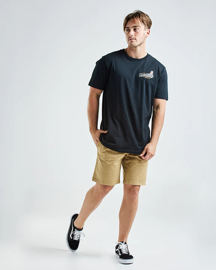 The Mad Hueys Cookedaburra III Short Sleeve Tee Shirt Black
