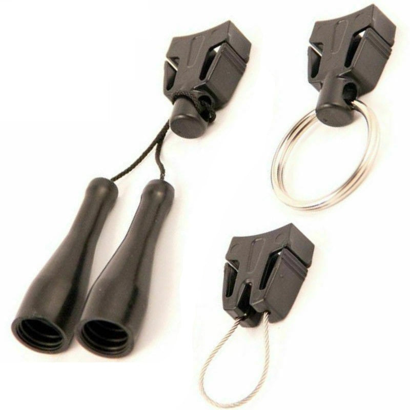 T Reign Essentials Outdoors Heavy Duty Retractable Gear Clip Tether Bulk Value 3 Pack - Mega Clearance