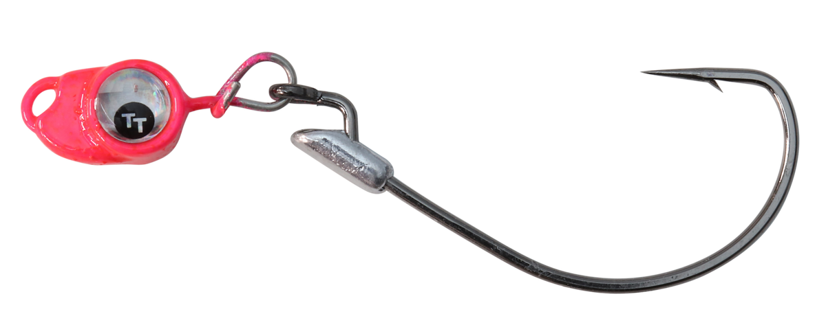 Tackle Tactics TT Snake Eyez Weedless Jighead Swing System Hook