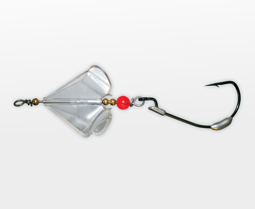 Tackle Tactics TT Buzzlockz Weedless Worm Hook Jighead With Prop