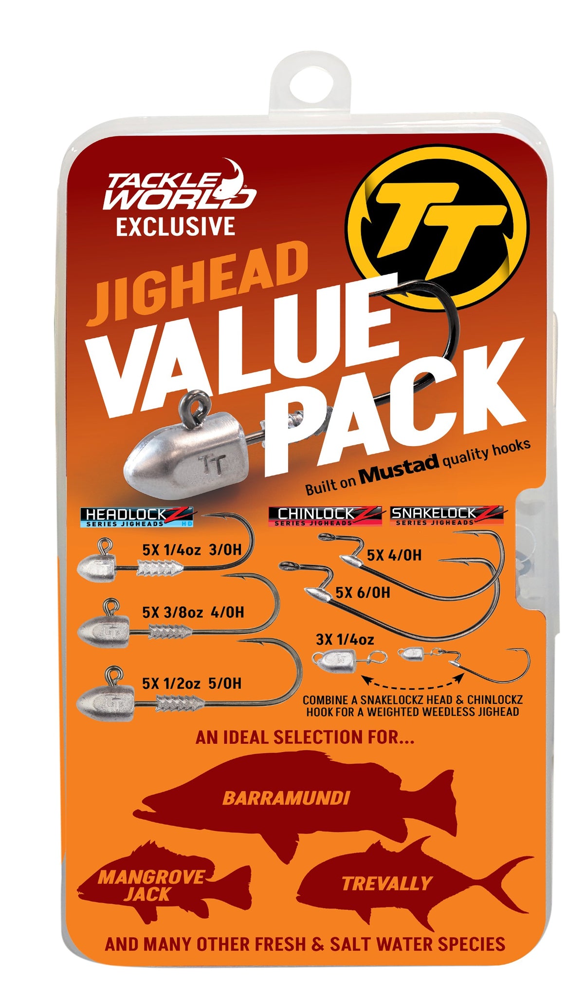 Tackle Tactics TT Exclusive Jig Head Kit Packs