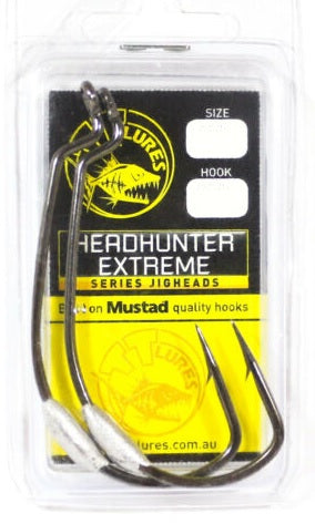 Tackle Tactics TT Weedless Weighted Worm Hook Jighead Pack Head Hunter Extreme Snagless Weight System SWS - Mega Clearance