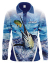 Tackle World Marlin Adult Long Sleeve Fishing Shirt Jersey