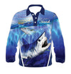 Tackle World Mako Shark Kids Long Sleeve Fishing Shirt