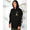 Salty Crew Tailed Hooded Fleece Jumper Hoody Black