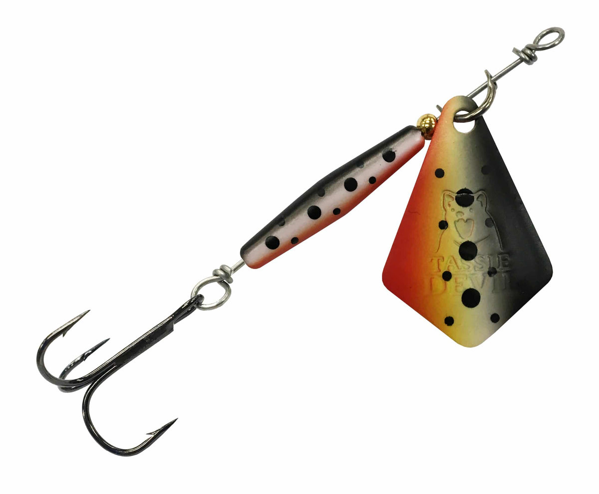 Tasmanian Devil Wingston Tassie Blade Trout Lure