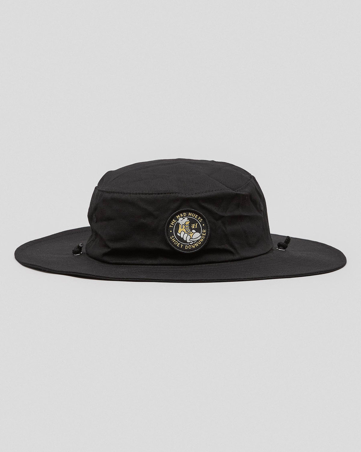 The Mad Hueys Shoey Down Under Black Wide Brim Hat