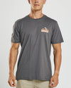 The Mad Hueys Tropic Captain Short Sleeve Tee - Charcoal