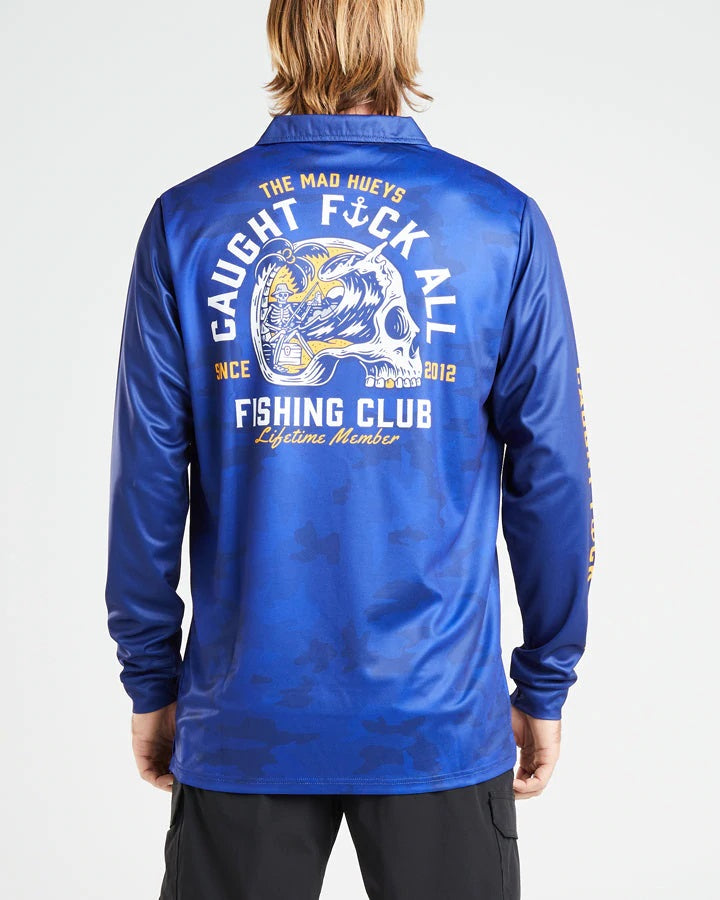 The Mad Hueys Fk All Club 2 Long Sleeve Fishing Jersey Shirt