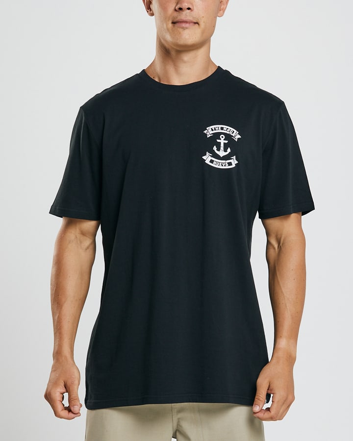 The Mad Hueys Smoking Anchor Short Sleeve Tee