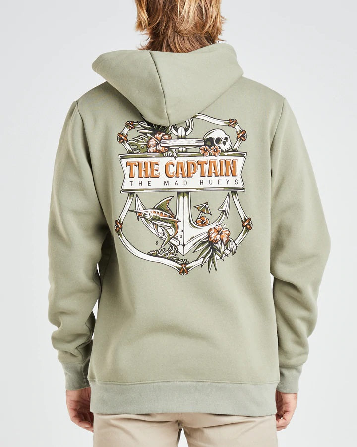 The Mad Hueys Tropic Captain Pullover Fleece Hoodie Jumper